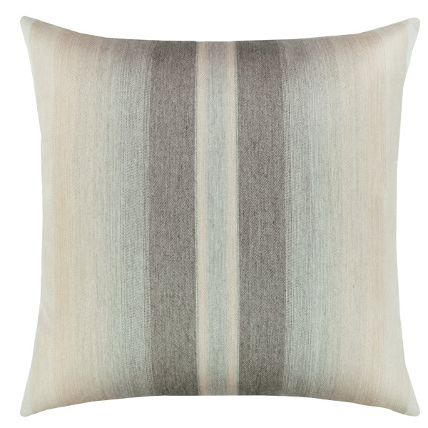 ElaineSmith Ombre Outdoor Square Sunbrella® Pillow Cover & Insert